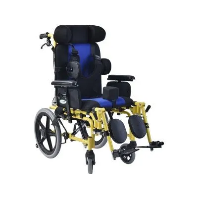 Silla de ruedas para parálisis cerebral manual al por mayor de fábrica para niños
